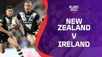 New Zealand play Ireland in last round of group games | RLWC2021 Cazoo Match Highlights