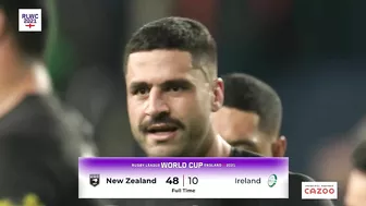 New Zealand play Ireland in last round of group games | RLWC2021 Cazoo Match Highlights