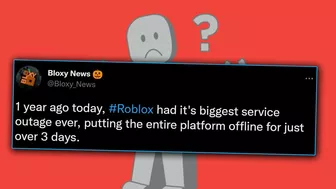 roblox SHUT DOWN last year...