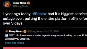 roblox SHUT DOWN last year...