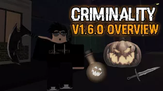 Criminality V1.6.0 Overview | Roblox Criminality