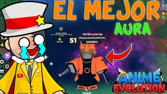 EL MEJOR AURA DE ANIME EVOLUTION SIMULATOR ROBLOX *UPDATE DUNGEON*