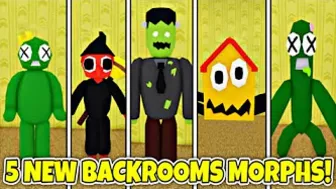 [10/28 UPDATE] How to get ALL 5 NEW BACKROOM MORPHS in BACKROOMS MORPHS! [HALLOWEEN UPDATE] - Roblox