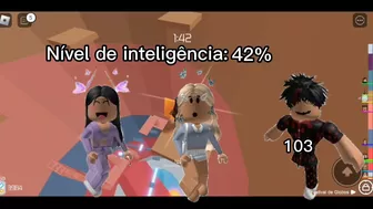 Nível de inteligência #pov #historiaroblox #roblox