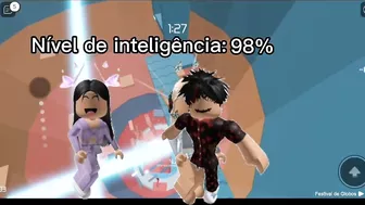 Nível de inteligência #pov #historiaroblox #roblox