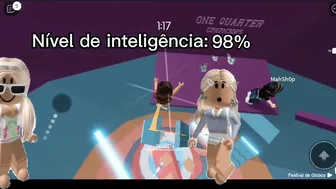 Nível de inteligência #pov #historiaroblox #roblox