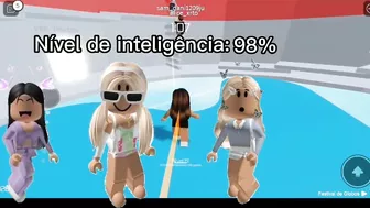 Nível de inteligência #pov #historiaroblox #roblox