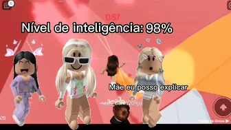 Nível de inteligência #pov #historiaroblox #roblox