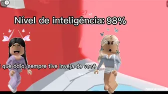 Nível de inteligência #pov #historiaroblox #roblox