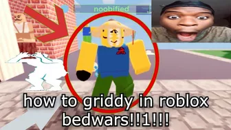 how to griddy in roblox bedwars (real)