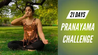 21 Day Pranayama Challenge Announcement | Bharti Yoga Pranayama Practice