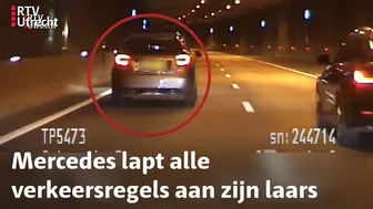 Verkeerspolitie: man scheurt met 180 km per uur over de A2 | RTV Utrecht