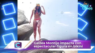 Galilea Montijo impacta con espectacular figura en bikini