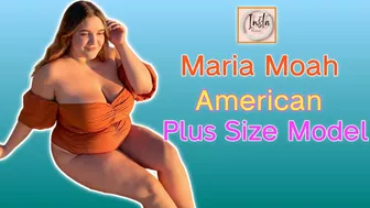 Maria Moah ????????...| Emerging American Plus Size Model | Fashion Model | Fashion Blogger | Biography