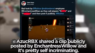 Roblox Employee FIRED?