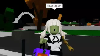 When you go trick or treating (meme) ROBLOX