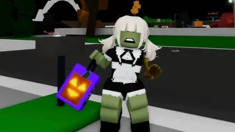 When you go trick or treating (meme) ROBLOX