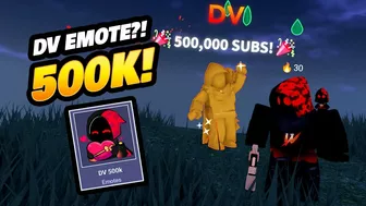 BedWars DV Emote!?! THANK YOU FOR 500K!