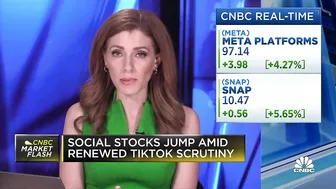 Social stocks jump amid renewed TikTok scrutiny