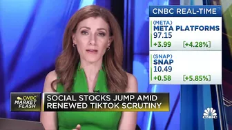 Social stocks jump amid renewed TikTok scrutiny