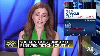 Social stocks jump amid renewed TikTok scrutiny