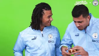 60 SECOND BURGER CHALLENGE! | Gundogan v Rodri v Ake - who makes the best plant-based burger..?