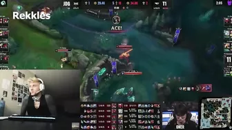 [Compilation] Casters & Streamers' reactions to Faker Azir insane R | Worlds 2022 | T1 vs JDG