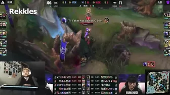 [Compilation] Casters & Streamers reactions to Faker' Ryze 200 IQ play | Worlds 2022 | T1 vs JDG