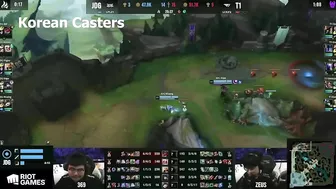 [Compilation] Casters & Streamers reactions to Faker' Ryze 200 IQ play | Worlds 2022 | T1 vs JDG