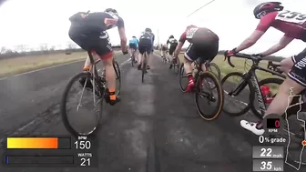 Cat 5 CYCLING CRASH COMPILATION - Analysed