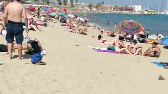 ????????????Beach Somorrostro, Barcelona beach walk