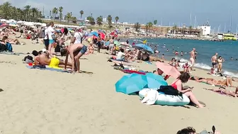 ????????????Beach Somorrostro, Barcelona beach walk