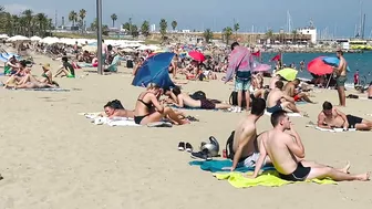 ????????????Beach Somorrostro, Barcelona beach walk