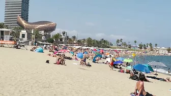 ????????????Beach Somorrostro, Barcelona beach walk