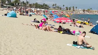 ????????????Beach Somorrostro, Barcelona beach walk