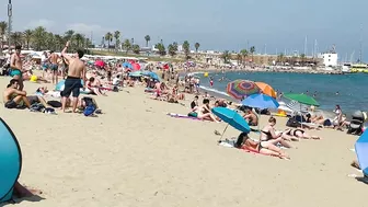 ????????????Beach Somorrostro, Barcelona beach walk