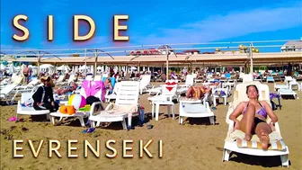 #Antalya Side Evrenseki walking on the beach in november TÜRKIYE #side #turkey #evrenseki #beach