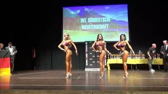 Bikini Fitness Gesamtsieg @DBFV Int Süddeutsche Meisterschaft 2022