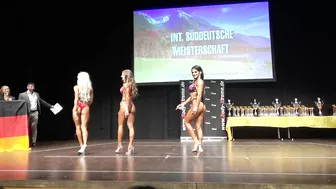 Bikini Fitness Gesamtsieg @DBFV Int Süddeutsche Meisterschaft 2022