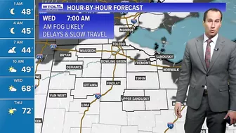 ALERT DAY Wednesday morning, dense fog will impact travel | WTOL 11 Weather