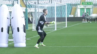 Celtic #UCL Training: The Bhoys train at Paradise before travelling to face Real Madrid ????????????