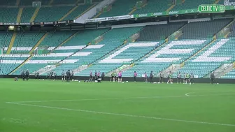 Celtic #UCL Training: The Bhoys train at Paradise before travelling to face Real Madrid ????????????