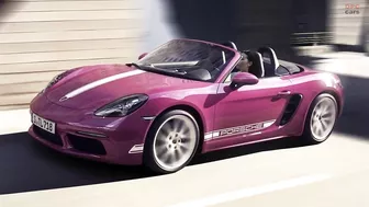 2023 Porsche 718 Boxster and Cayman Style Edition Models