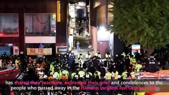 Korean Celebrities REACTION to the Itaewon Halloween Incident