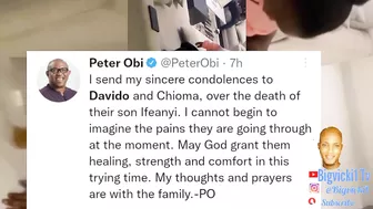 Top Celebrities Reaction to Davido and Chioma Son Death