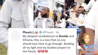 Top Celebrities Reaction to Davido and Chioma Son Death