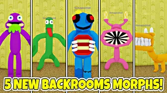 [11/01 UPDATE] How to get ALL 5 NEW SCARY RAINBOW FRIENDS BACKROOM MORPHS! - Roblox