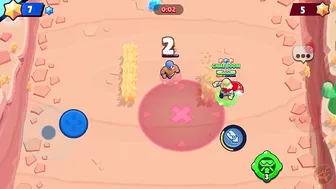 Sam vs El Primo in Bounty Mode | Brawl Stars