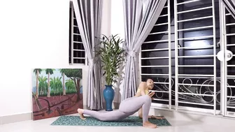 Ep58: Evening Yoga Flow | Yoga Contortion | Alin Stretching