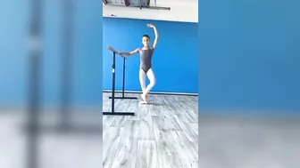 ballet dancer leg stretching